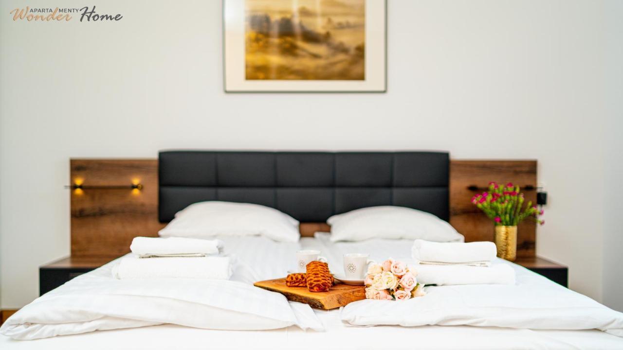 מיז'לקוויצה Wonder Home - Apartamenty Halo Karkonosze Z Ogrodem, Sezonowym Basenem, Placem Zabaw I Widokiem Na Sniezke - Zlokalizowane Blisko Karpacza מראה חיצוני תמונה