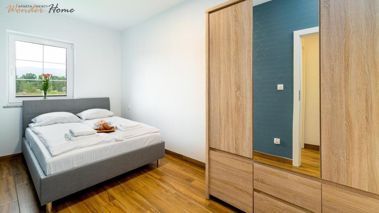 מיז'לקוויצה Wonder Home - Apartamenty Halo Karkonosze Z Ogrodem, Sezonowym Basenem, Placem Zabaw I Widokiem Na Sniezke - Zlokalizowane Blisko Karpacza מראה חיצוני תמונה