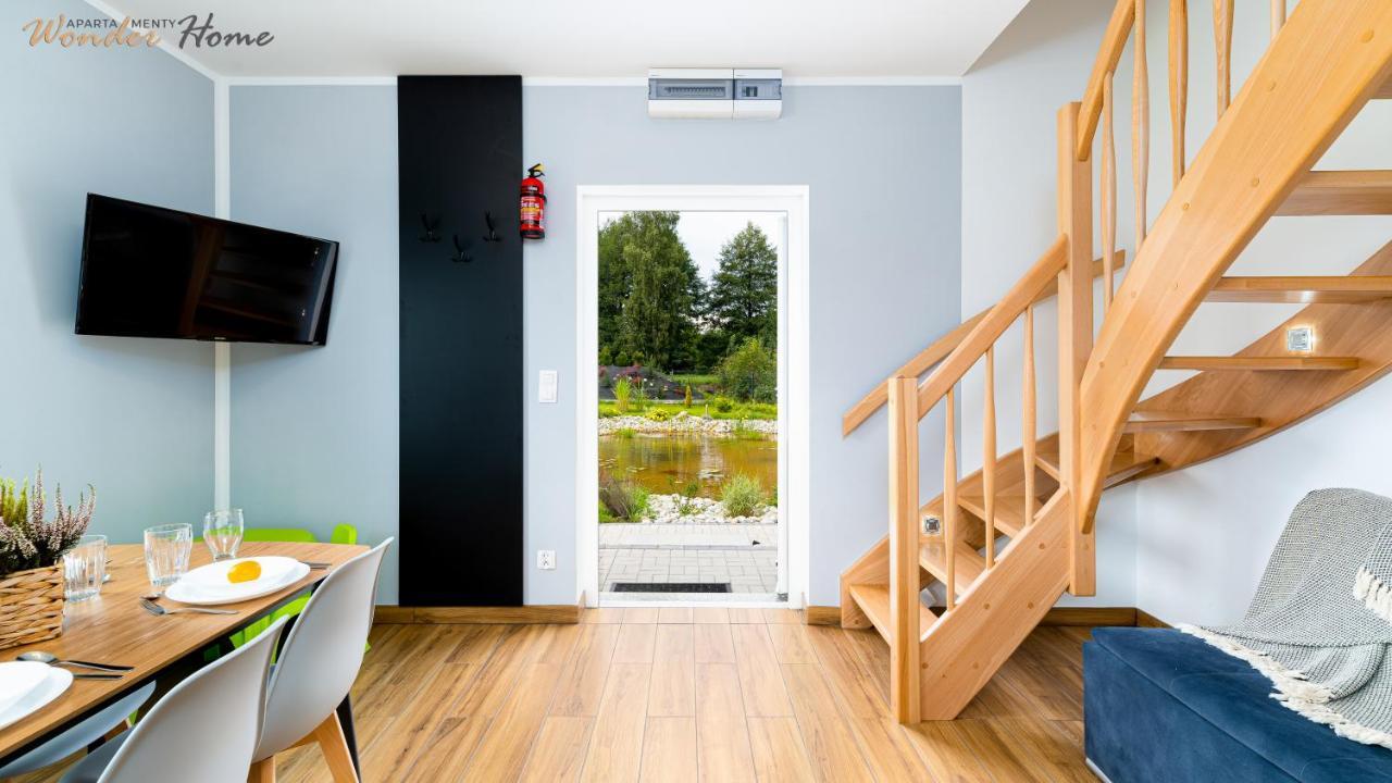 מיז'לקוויצה Wonder Home - Apartamenty Halo Karkonosze Z Ogrodem, Sezonowym Basenem, Placem Zabaw I Widokiem Na Sniezke - Zlokalizowane Blisko Karpacza מראה חיצוני תמונה