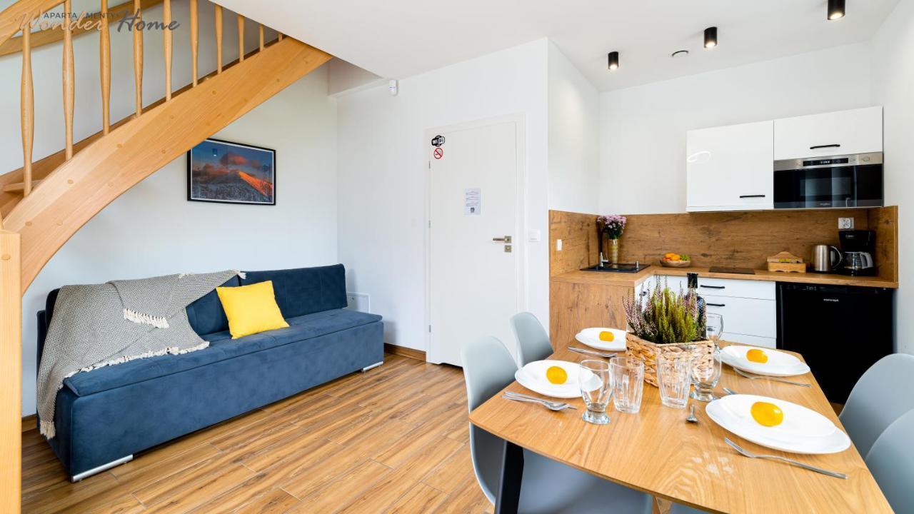 מיז'לקוויצה Wonder Home - Apartamenty Halo Karkonosze Z Ogrodem, Sezonowym Basenem, Placem Zabaw I Widokiem Na Sniezke - Zlokalizowane Blisko Karpacza מראה חיצוני תמונה
